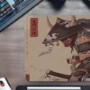 Warrior Oni   Gaming  oyuncu Mouse pad Kaydırmaz Kauçuk Dikişli 480X400 Mm