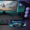 etsy-284 kare48x401 Power Gaming oyuncu Mouse pad Kaydırmaz Kauçuk Dikişli 480X400 Mm
