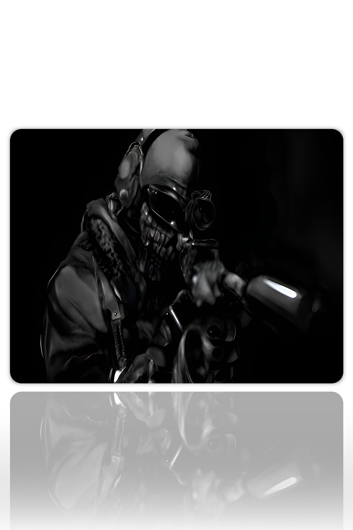 Silent Hunter  Gaming  oyuncu Mouse pad Kaydırmaz Kauçuk Dikişli   480X400 Mm