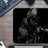 Silent Hunter  Gaming  oyuncu Mouse pad Kaydırmaz Kauçuk Dikişli   480X400 Mm