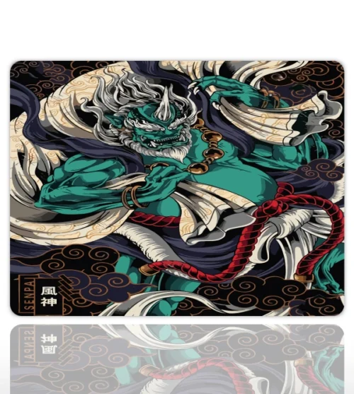 etsy-296 kare48x402 Fujin Spirit Gaming oyuncu Mouse pad Kaydırmaz Kauçuk Dikişli 480X400 Mm