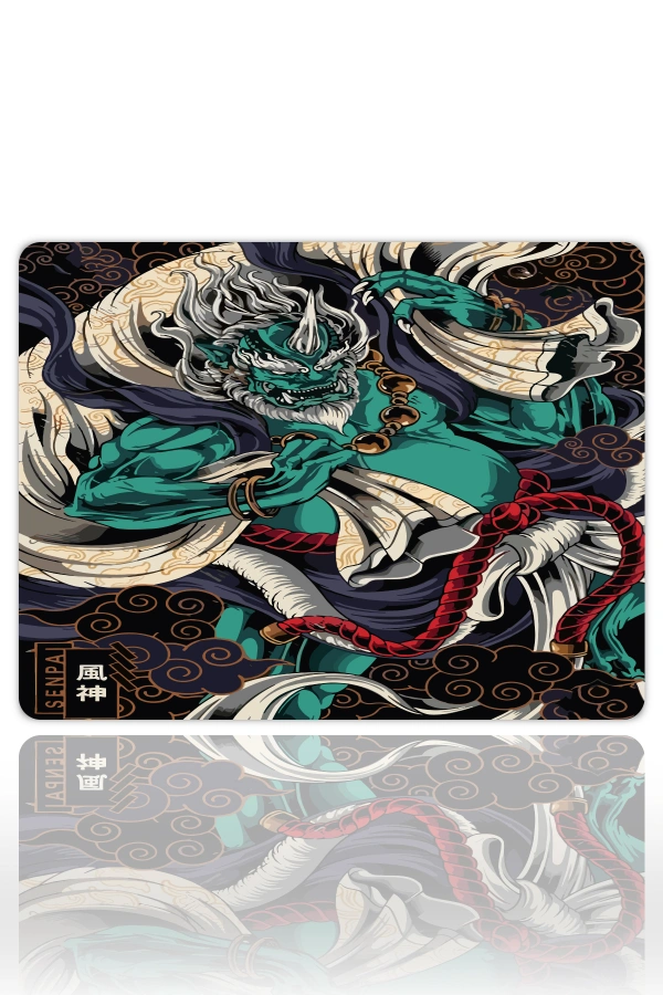 Fujin Spirit  Gaming  oyuncu Mouse pad Kaydırmaz Kauçuk Dikişli   480X400 Mm
