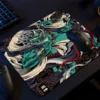 Fujin Spirit  Gaming  oyuncu Mouse pad Kaydırmaz Kauçuk Dikişli   480X400 Mm