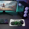 Fujin Spirit  Gaming  oyuncu Mouse pad Kaydırmaz Kauçuk Dikişli  480X400 Mm