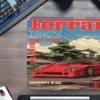 Ferrari F40 Gaming  oyuncu Mouse pad Kaydırmaz Kauçuk Dikişli    480X400 Mm