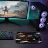 Black Dragon Gaming  oyuncu Mouse pad Kaydırmaz Kauçuk Dikişli  480X400 Mm