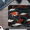 Black Dragon Gaming  oyuncu Mouse pad Kaydırmaz Kauçuk Dikişli  480X400 Mm