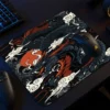 Black Dragon Gaming  oyuncu Mouse pad Kaydırmaz Kauçuk Dikişli  480X400 Mm