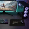 Bismillah Calligraphy  Gaming  oyuncu Mouse pad Kaydırmaz Kauçuk Dikişli  480X400 Mm
