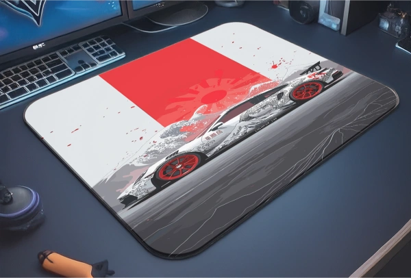 etsy-333 kare48x403 JDM Legend Gaming oyuncu Mouse pad Kaydırmaz Kauçuk Dikişli 480X400 Mm