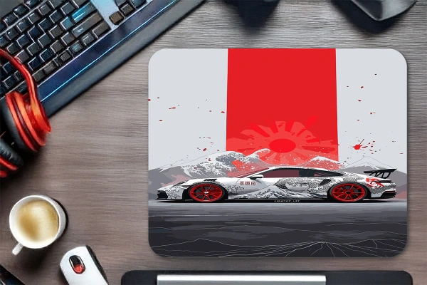 etsy-333 kare48x404 JDM Legend Gaming oyuncu Mouse pad Kaydırmaz Kauçuk Dikişli 480X400 Mm