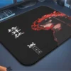 Silent Geisha  Gaming  oyuncu Mouse pad Kaydırmaz Kauçuk Dikişli  480X400 Mm