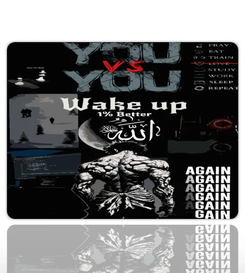 Relentless Grind Gaming  oyuncu Mouse pad Kaydırmaz Kauçuk Dikişli  480X400 Mm