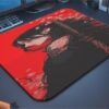 Katana Blossom  Gaming  oyuncu Mouse pad Kaydırmaz Kauçuk Dikişli  480X400 Mm