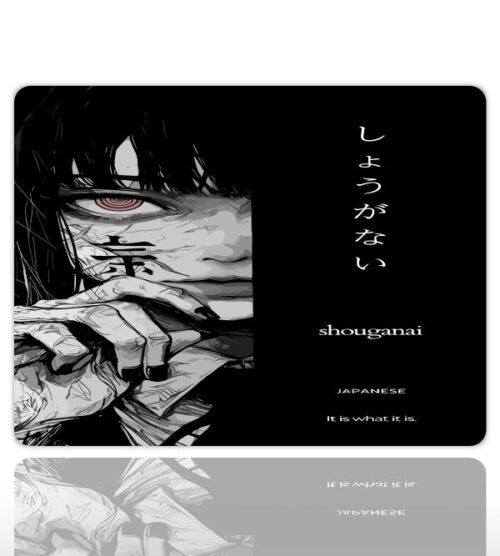 etsy-345 kare48X402 Dark Shouganai Gaming oyuncu Mouse pad Kaydırmaz Kauçuk Dikişli 480X400 Mm