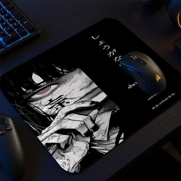 Dark Shouganai   Gaming  oyuncu Mouse pad Kaydırmaz Kauçuk Dikişli   40x30 CM