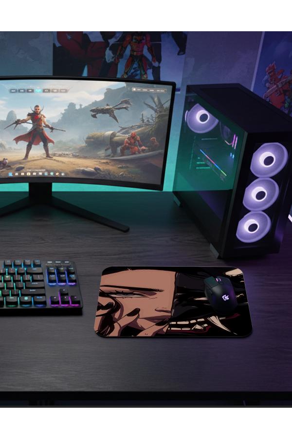 etsy-349 kare48x401 Dual Nature Gaming oyuncu Mouse pad Kaydırmaz Kauçuk Dikişli 480X400 Mm