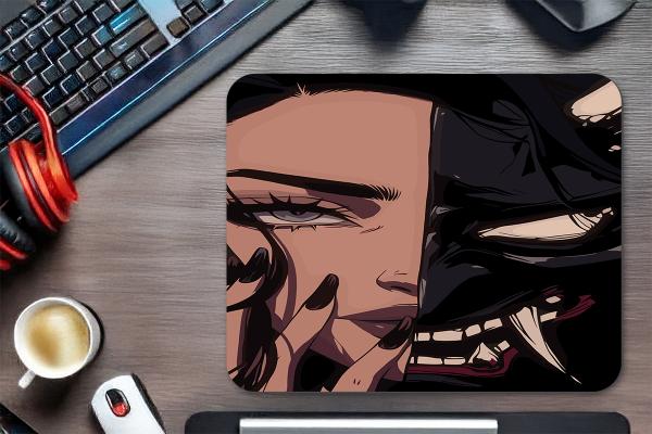 etsy-349 kare48x404 Dual Nature Gaming oyuncu Mouse pad Kaydırmaz Kauçuk Dikişli 480X400 Mm