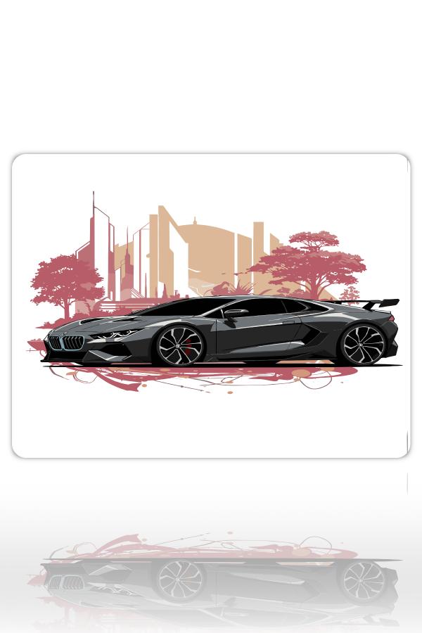 Urban Beast Gaming  oyuncu Mouse pad Kaydırmaz Kauçuk Dikişli  480X400 Mm