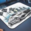 Urban Quattro  Gaming  oyuncu Mouse pad Kaydırmaz Kauçuk Dikişli   40x30 CM