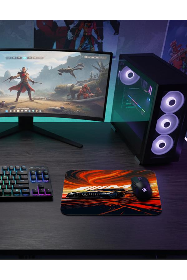 Blaze Drift  Gaming  oyuncu Mouse pad Kaydırmaz Kauçuk Dikişli   40x30 CM