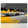 AMG Storm  Gaming  oyuncu Mouse pad Kaydırmaz Kauçuk Dikişli   40x30 CM