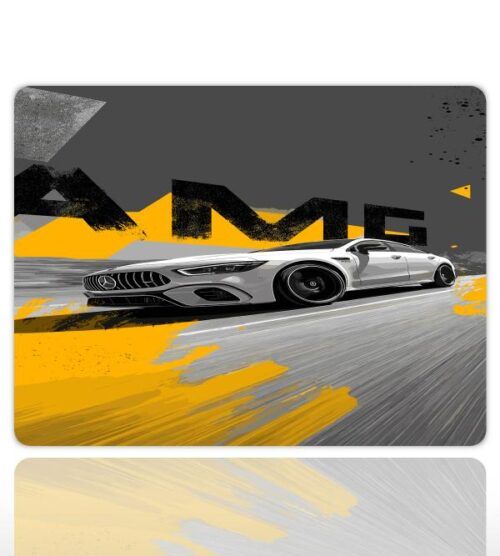AMG Storm Gaming  oyuncu Mouse pad Kaydırmaz Kauçuk Dikişli  480X400 Mm