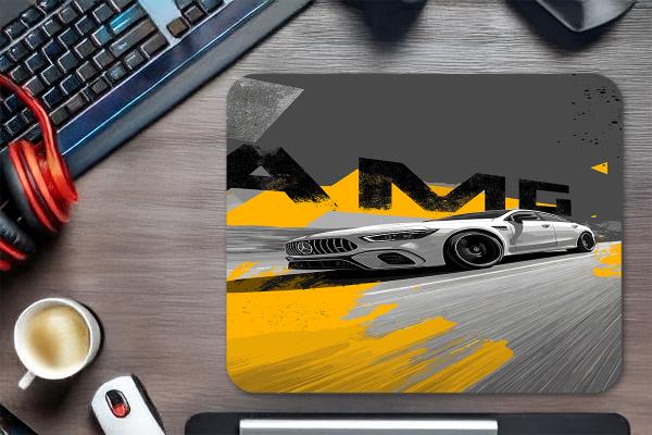 AMG Storm  Gaming  oyuncu Mouse pad Kaydırmaz Kauçuk Dikişli   40x30 CM