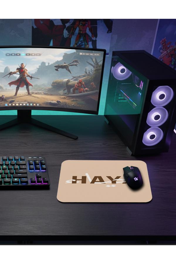 etsy-361 KARE1 HAYA Gaming oyuncu Mouse pad Kaydırmaz Kauçuk Dikişli 480X400 Mm