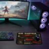 Supra Legend Gaming  oyuncu Mouse pad Kaydırmaz Kauçuk Dikişli  480X400 Mm