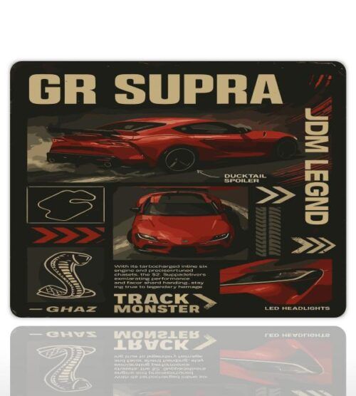 Supra Legend Gaming  oyuncu Mouse pad Kaydırmaz Kauçuk Dikişli  480X400 Mm