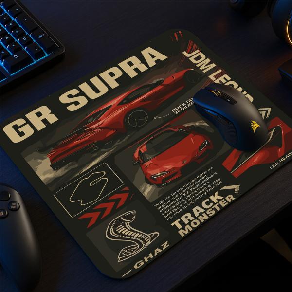 Supra Legend Gaming  oyuncu Mouse pad Kaydırmaz Kauçuk Dikişli  480X400 Mm