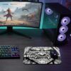 Rage OniGaming  oyuncu Mouse pad Kaydırmaz Kauçuk Dikişli   40x30 CM