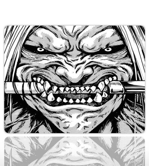 Rage Oni Gaming  oyuncu Mouse pad Kaydırmaz Kauçuk Dikişli  480X400 Mm