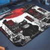 Mystic Cats Gaming  oyuncu Mouse pad Kaydırmaz Kauçuk Dikişli   40x30 CM