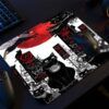 etsy-379 kare5 Mystic Cats Gaming oyuncu Mouse pad Kaydırmaz Kauçuk Dikişli 480X400 Mm