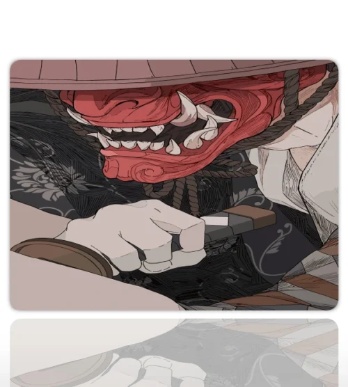 Savage Oni Gaming  oyuncu Mouse pad Kaydırmaz Kauçuk Dikişli  480X400 Mm