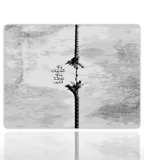 Zümer Oni Gaming  oyuncu Mouse pad Kaydırmaz Kauçuk Dikişli  480X400 Mm