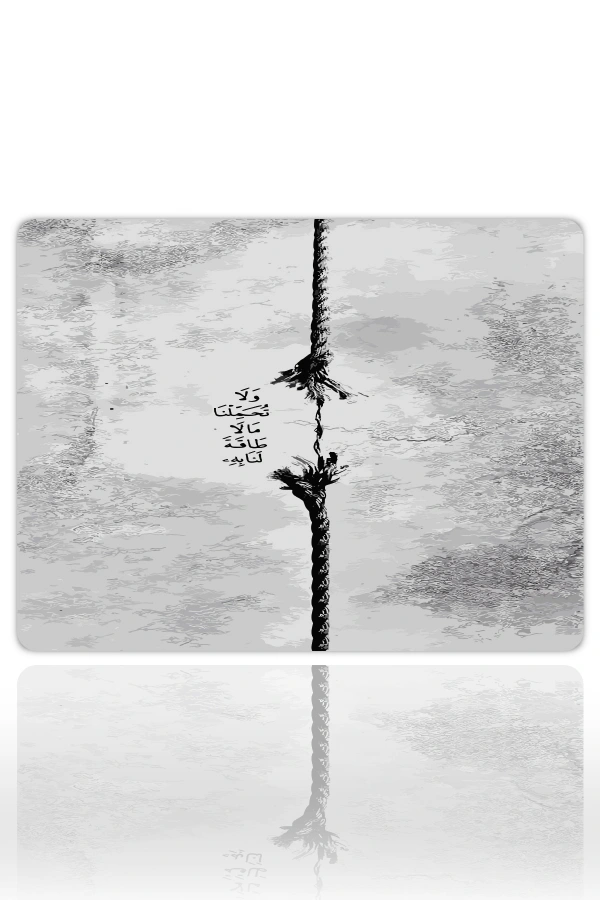 etsy-383 kare2 Zümer Oni Gaming oyuncu Mouse pad Kaydırmaz Kauçuk Dikişli 480X400 Mm