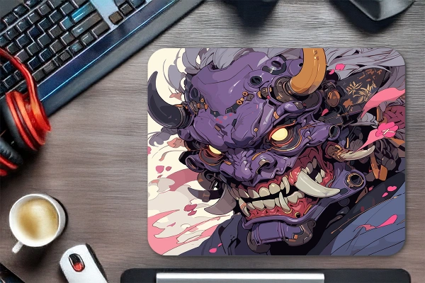 Savage Oni Gaming  oyuncu Mouse pad Kaydırmaz Kauçuk Dikişli   40x30 CM