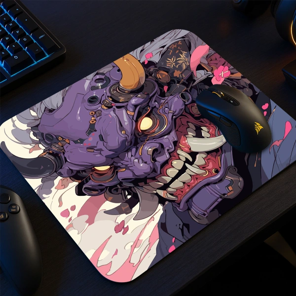 Savage Oni Gaming  oyuncu Mouse pad Kaydırmaz Kauçuk Dikişli   40x30 CM