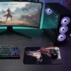 Infinite Hannaya Gaming  oyuncu Mouse pad Kaydırmaz Kauçuk Dikişli  480X400 Mm