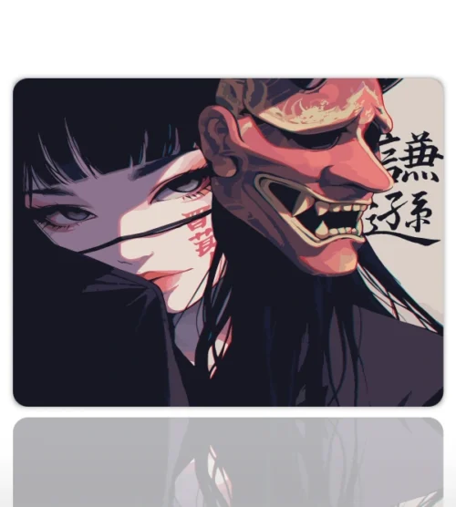 etsy-396 kare2 Infinite Hannaya Gaming oyuncu Mouse pad Kaydırmaz Kauçuk Dikişli 480X400 Mm