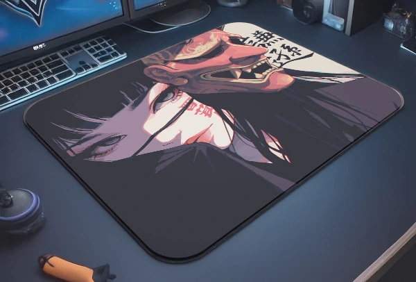 Infinite Hannaya  Gaming  oyuncu Mouse pad Kaydırmaz Kauçuk Dikişli   40x30 CM