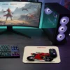 etsy-398 kare1 Italian V4 Gaming oyuncu Mouse pad Kaydırmaz Kauçuk Dikişli 480X400 Mm