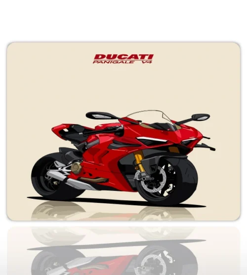 Italian V4 Gaming  oyuncu Mouse pad Kaydırmaz Kauçuk Dikişli  480X400 Mm