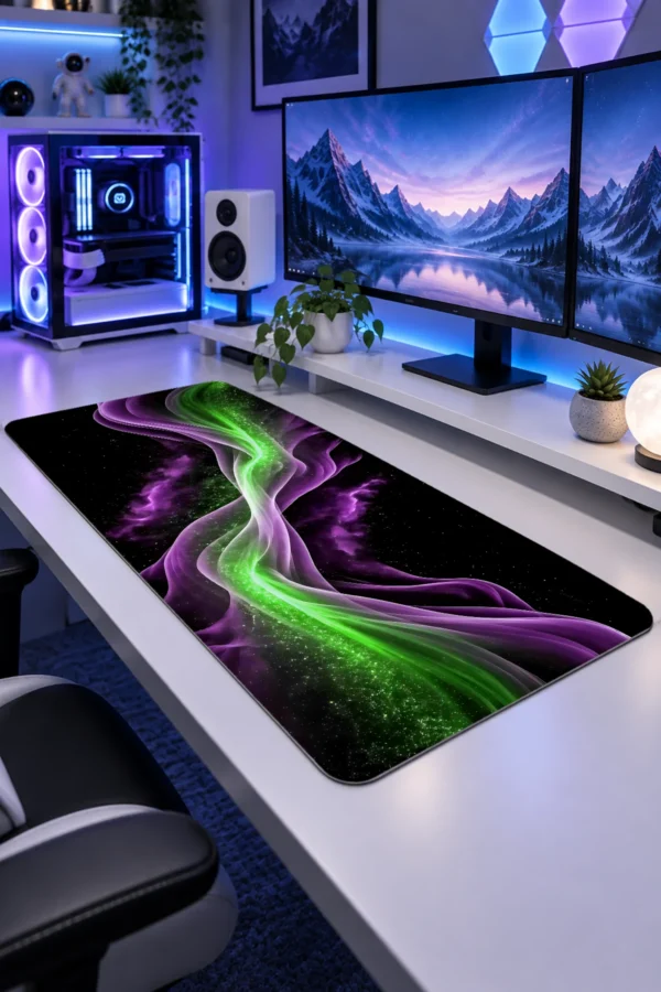 Amethyst Nebula Gaming Mousepad