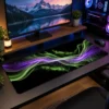 Emerald Nebula Gaming Mousepad
