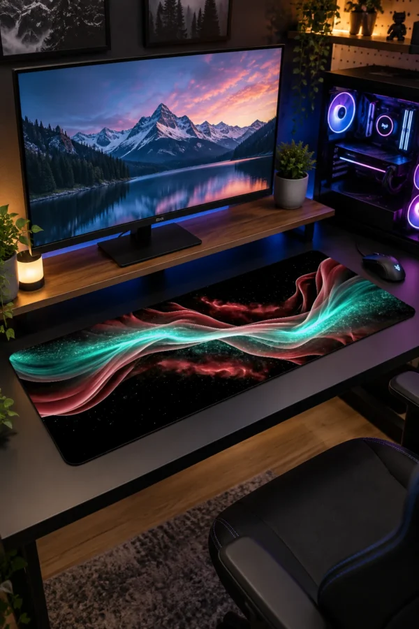 Scarlet Nebula Gaming Mousepad Scarlet Nebula Gaming Mousepad