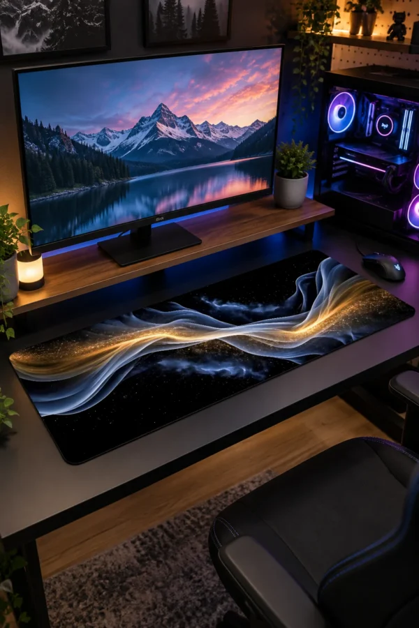 Sapphire Nebula Gaming Mousepad